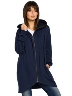 Sweatjacke In Dunkelblau