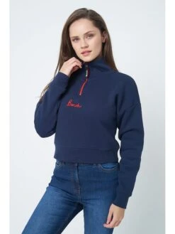 Bench Sweatshirt "Rochelle" In Dunkelblau