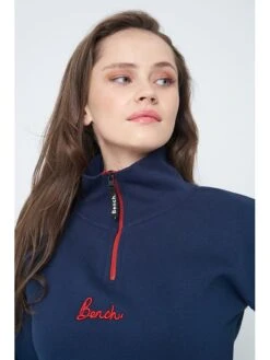 Bench Sweatshirt "Rochelle" In Dunkelblau -Widmannca Verkaufe bench sweatshirt rochelle in dunkelblau 4