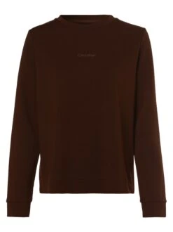 Calvin Klein Sweatshirt In Braun
