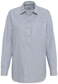 Camel Active Schlupfbluse Blue White Stripe