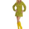 Kostümkleid "70er Jahre" In Grün -Widmannca Verkaufe carnival party kostumkleid 70er jahre in grun