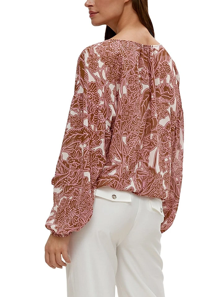 Comma Bluse In Bunt 4 Comma Bluse In Bunt – Bild 2