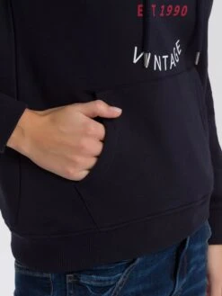 Hoodie In Schwarz -Widmannca Verkaufe cross jeans hoodie in schwarz 5