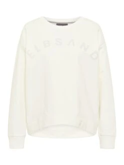 Elbsand Sweatshirt "Sylka" In Creme
