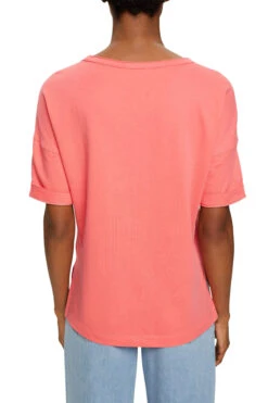 ESPRIT Kurzärmeliges Sweatshirt Coral Red -Widmannca Verkaufe esprit kurzarmeliges sweatshirt coral red 2