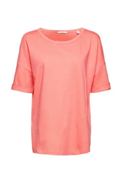 ESPRIT Kurzärmeliges Sweatshirt Coral Red