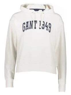 Gant Hoodie In Creme