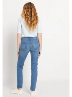 Jeans "Lea" - Slim Fit - In Blau -Widmannca Verkaufe hessnatur jeans lea slim fit in blau 2