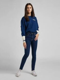 Lee Jeans "Scarlett" - Skinny Fit - In Dunkelblau -Widmannca Verkaufe lee jeans scarlett skinny fit in dunkelblau 4