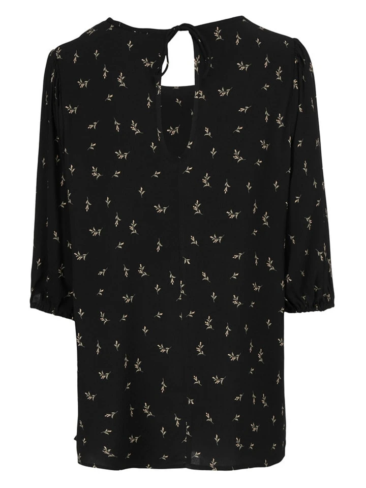 Bluse "Idalina" In Schwarz 4 Bluse "Idalina" In Schwarz – Bild 2