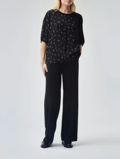 Bluse "Idalina" In Schwarz 9 Bluse "Idalina" In Schwarz -Widmannca Verkaufe modstrom bluse idalina in schwarz 3