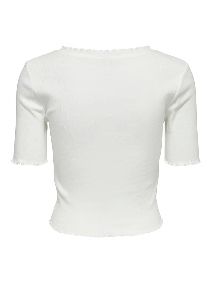 ONLY Bluse "Laila" In Weiß 9 ONLY Bluse "Laila" In Weiß – Bild 7
