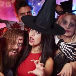 10x Hexenhut In Schwarz -Widmannca Verkaufe relaxdays 10x hexenhut in schwarz 1