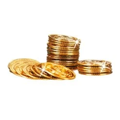 1152x Goldtaler In Gold -Widmannca Verkaufe relaxdays 1152x goldtaler in gold 6