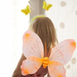 Feenkostüm In Orange -Widmannca Verkaufe relaxdays feenkostum in orange 2