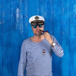 Kapitänsmütze In Weiß/Schwarz 13 Kapitänsmütze In Weiß/Schwarz -Widmannca Verkaufe relaxdays kapitansmutze in weiss schwarz 4