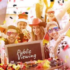 Partybrille In Zufallsfarbe -Widmannca Verkaufe relaxdays partybrille in zufallsfarbe 2