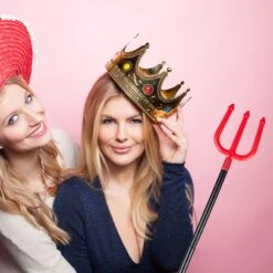 Teufelsgabel In Schwarz-Rot -Widmannca Verkaufe relaxdays teufelsgabel in schwarz rot 4