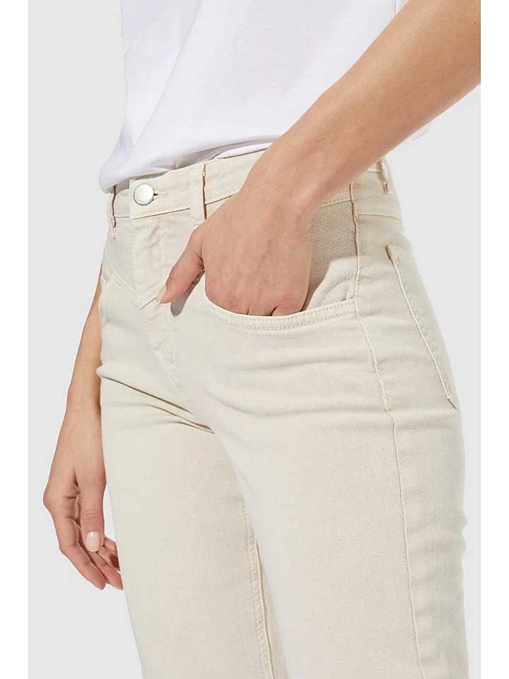 Rich&royal Jeans - Regular Fit - In Creme 6 Rich&royal Jeans - Regular Fit - In Creme – Bild 4
