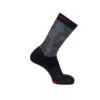 Salomon Wandersocken Hike X ULTRA In Black/Alloy -Widmannca Verkaufe salomon wandersocken hike x ultra in black alloy