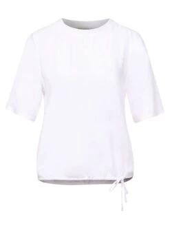 STREET ONE Bluse In Softer Viskose White