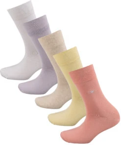 Tom Tailor 5er Pack Women Socks Basic Uni Colored, Organic Cotton, 5er Socken
