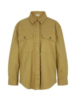Tom Tailor Hemdjacke Moderate Olive