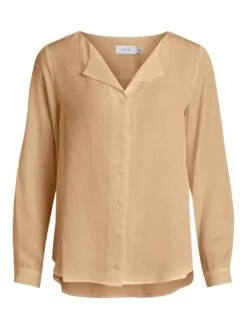 Vila Langarmbluse In Nomad