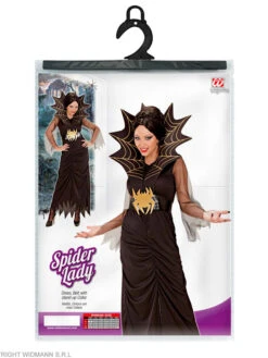 WIDMANN 2tlg. Kostüm "SPIDERLADY" In Schwarz -Widmannca Verkaufe widmann 2tlg kostum spiderlady in schwarz 2