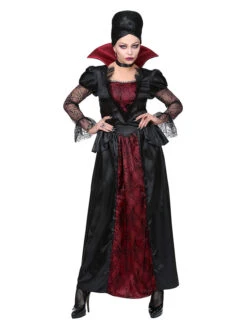 WIDMANN 2tlg. Kostüm "VAMPIRIN" In Schwarz