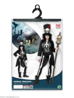 WIDMANN 4tlg. Kostüm "VOODOO PRIESTERIN" In Schwarz -Widmannca Verkaufe widmann 4tlg kostum voodoo priesterin in schwarz 3